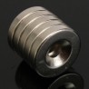 N52 neodymium magnet - strong round ring with 4mm hole - 15 * 3mm - 5 piecesN52