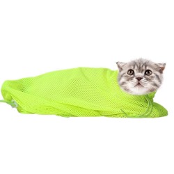 Mesh Cat Grooming Bathing BagAnimals & Pets