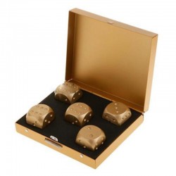 Aluminum Dice Shape Drink Coolers Ice Cubes Holder RackBar supply