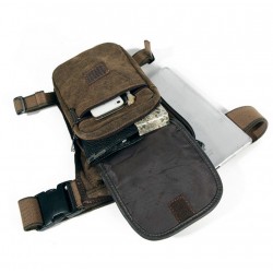 Hip belt - waist - leg - thigh - military canvas bagBags