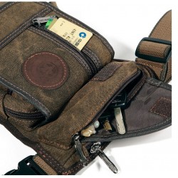 Hip belt - waist - leg - thigh - military canvas bagBags