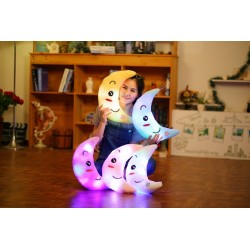 Plush moon doll with colourful Led lights 35 cmCuddly toys