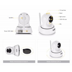 Wi-Fi Wireless Mini 720P Night Vision CCTV IP Camera Baby MonitorBaby & Kids