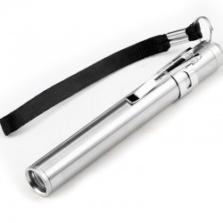 Round moon shape light - aluminium alloy - mini LED flashlight - torchTorches
