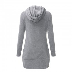 Mini dress with hood - sweaterDresses