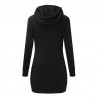 Mini dress with hood - sweaterDresses