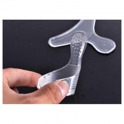 Silicone shoe insoles - non-slip gel pads - 1pairMassage