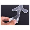 Silicone shoe insoles - non-slip gel pads - 1pairMassage