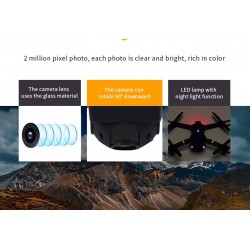 Eachine E58 WIFI FPV - 2MP 720P / 1080P camera - foldable RC Drone Quadcopter RTFDrones