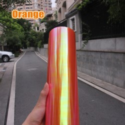 Shiny Chameleon Car Lights Film Sticker 120 * 30cmStickers