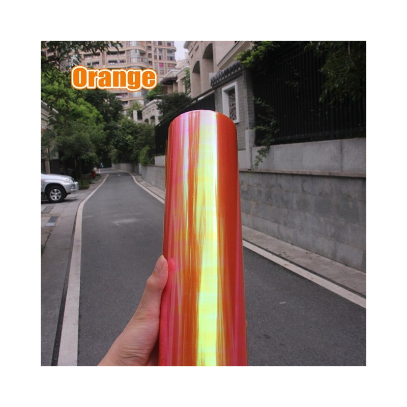 Shiny Chameleon Car Lights Film Sticker 120 * 30cmStickers