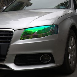 Shiny Chameleon Car Lights Film Sticker 120 * 30cmStickers