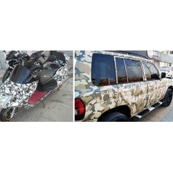 Car - motorcycle camouflage vinyl PVC wrap - sticker - decal - 30 * 100cmStickers