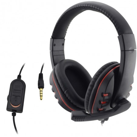 PlayStation 4 PS4 Wired 3.5mm Gaming Headset Microphone PCHeadsets