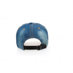 Vintage - Jeans Baseball cap with rhinestones - hat - cottonHats & Caps