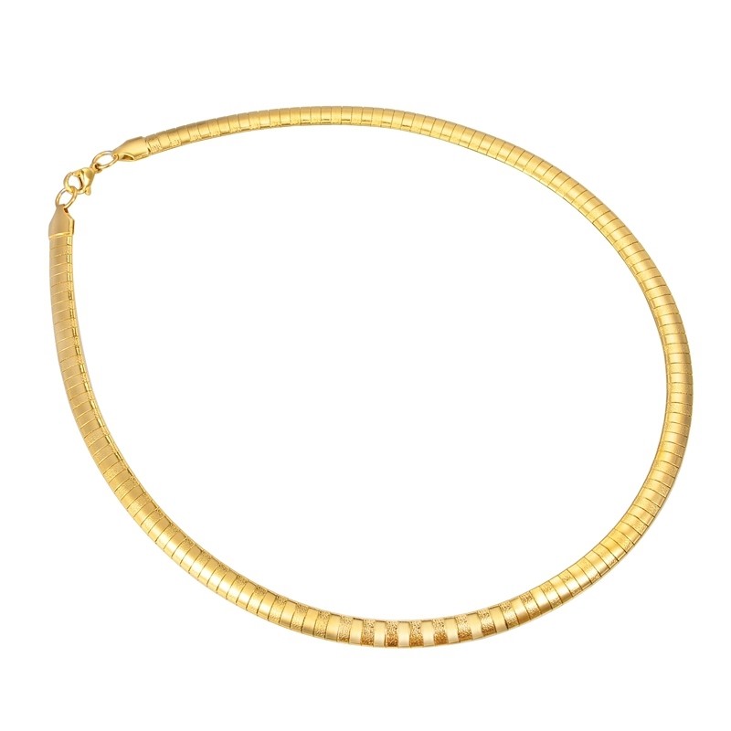 Flat Snake Stainless Steel NecklaceNecklaces
