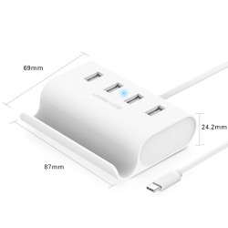 Ugreen USB C HUB 4 Ports Super Speed Interface SplitterHubs