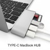 5 in 1 USB 3 Hub Multi Type C Splitter Adapter Card ReaderAccessories