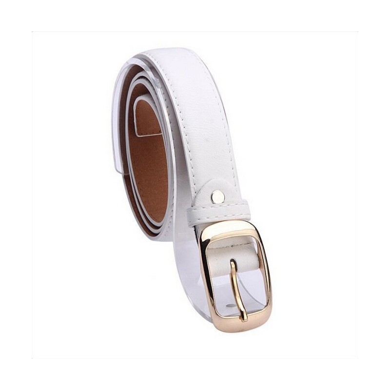 Fashion Metal Buckle Leather BeltBelts