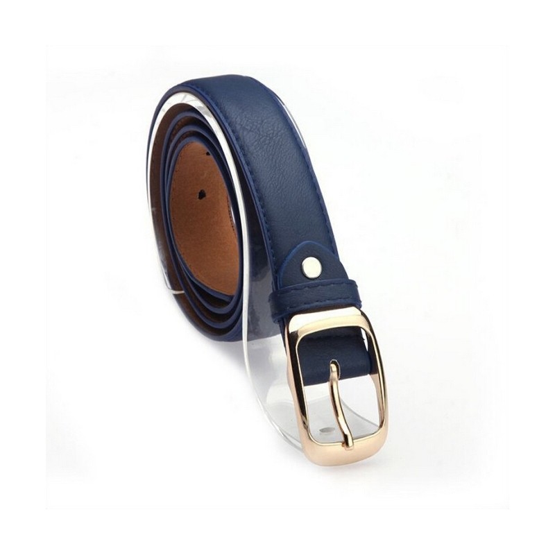 Fashion Metal Buckle Leather BeltBelts