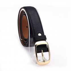 Fashion Metal Buckle Leather BeltBelts