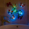 Colorful Artificial Butterfly LED Night Light Lamp Wall StickerWall lights