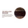 Genuine leather belt with flower motifBelts