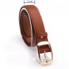 Fashion Metal Buckle Leather BeltBelts
