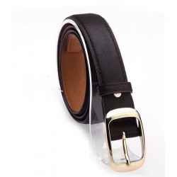Fashion Metal Buckle Leather BeltBelts