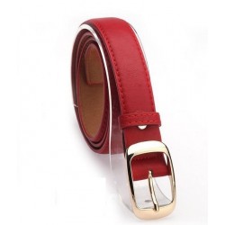 Fashion Metal Buckle Leather BeltBelts