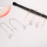 Pearl drop long line elegant earringsEarrings