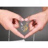 Key lock - Heart shape pendant with necklace 2 piecesNecklaces