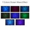 Ocean waves - starry sky - USB LED night light - projectorDecoration