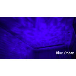 Ocean waves - starry sky - USB LED night light - projectorDecoration