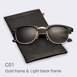 Classic Half Metal Polarized Sunglasses UnisexSunglasses