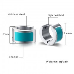 Small silver hoops earringsEarrings
