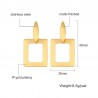 Geometric Gold Stud EarringsEarrings