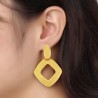 Geometric Gold Stud EarringsEarrings