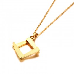 Irregular Square Shape Necklace & Earrings Jewellery SetJewellery Sets