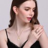 Round Pearl & Gold Jewellery SetJewellery Sets