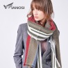 Striped Winter Scarf Soft ShawlScarves