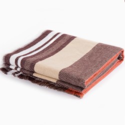 Striped Winter Scarf Soft ShawlScarves