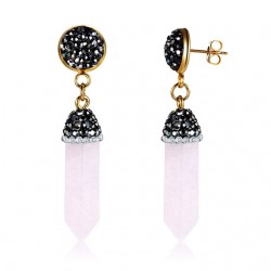 Natural Stone Stud EarringsEarrings