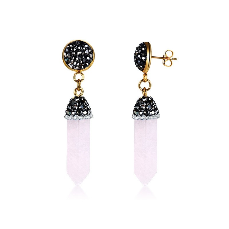 Natural Stone Stud EarringsEarrings