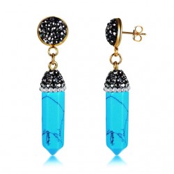 Natural Stone Stud EarringsEarrings