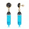 Natural Stone Stud EarringsEarrings