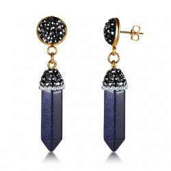 Natural Stone Stud EarringsEarrings