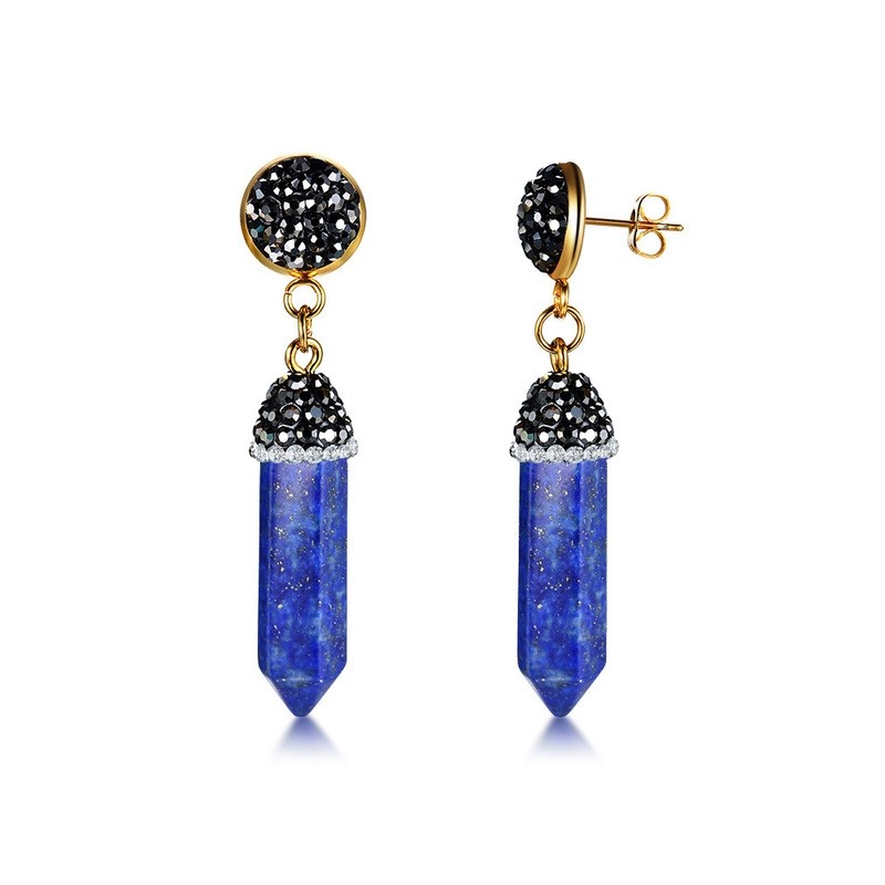 Natural Stone Stud EarringsEarrings