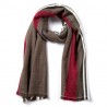 Striped Winter Scarf Soft ShawlScarves