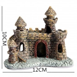 Fish Tank Aquarium Resin Castle Tower OrnamentAquarium